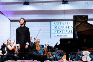 Zoom: Alexandre Kantorow, Valery Gergiev, Mariinsky Orchester St. Petersburg, Festival-Zelt Gstaad