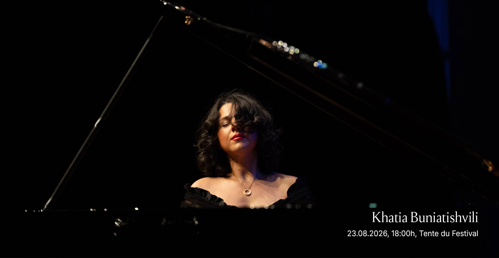 Khatia Buniatishvili – Menuhin Festival Gstaad 2026