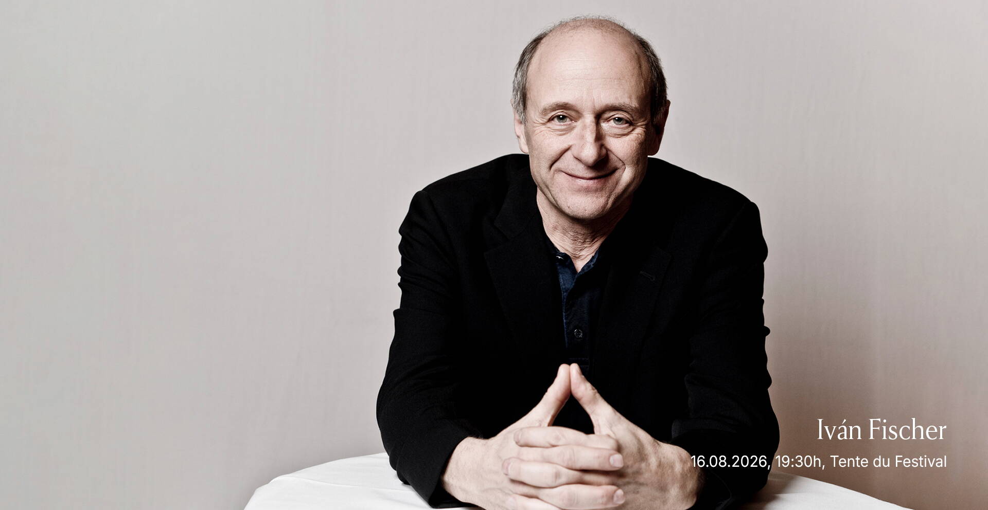 Iván Fischer – Menuhin Festival Gstaad 2026